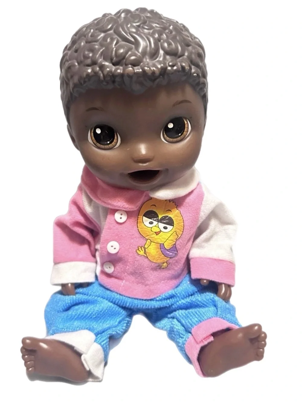 Baby Alive School Play Doll Set with Pink & Blue Outfit